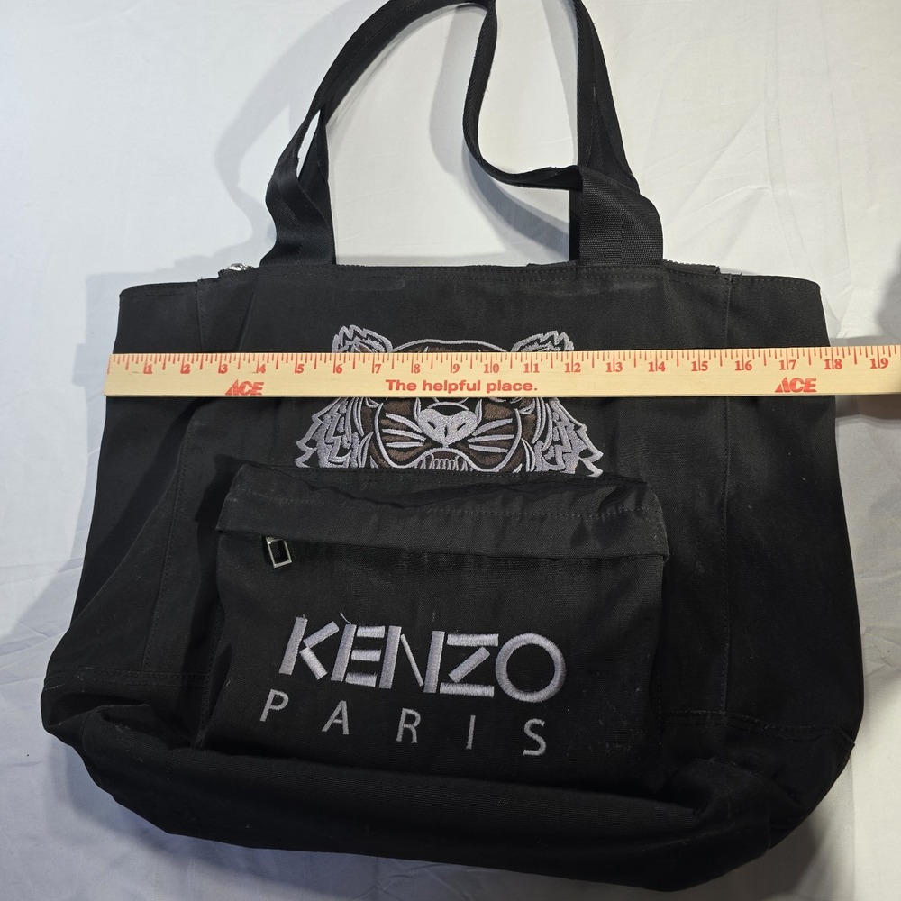 Kenzo Tiger Tote Bag Tasche Nylon Wie Neu - Picture 12 of 15